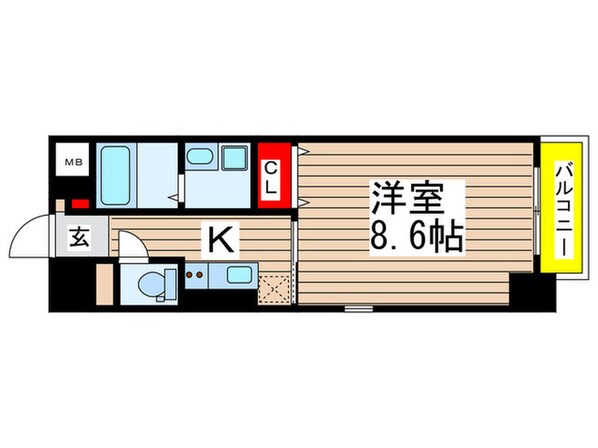 リ　ブラン　東別院の物件間取画像